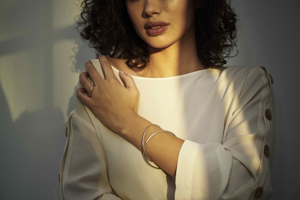 BANGLE LASSO PHI A1.25 Silver