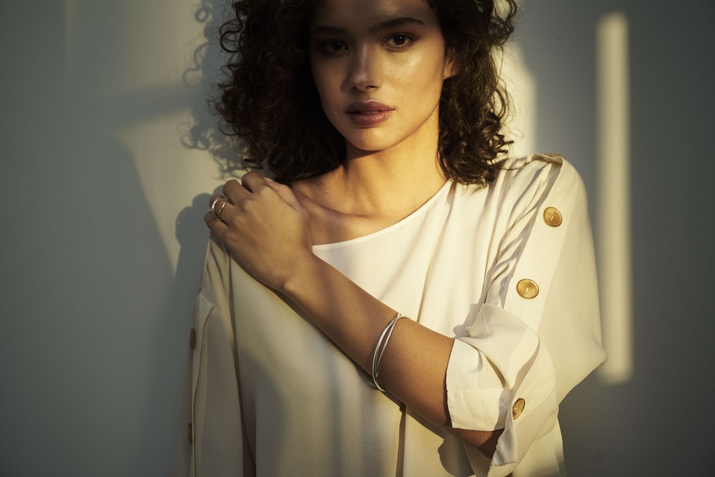 BANGLE LASSO PHI A1.25 Silver