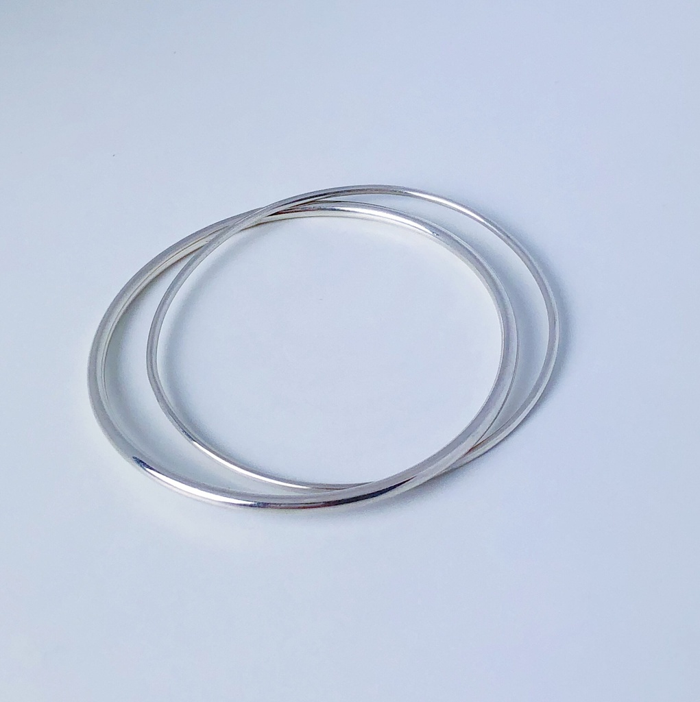 BANGLE LASSO PHI A1.25 Silver