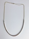 NECKLACE LASSO Cube K1.26 Silver