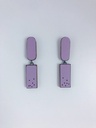 EARRINGS Karen Vanmol O40.4 Purple