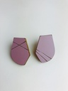 EARRINGS Karen Vanmol O40.47 Purple