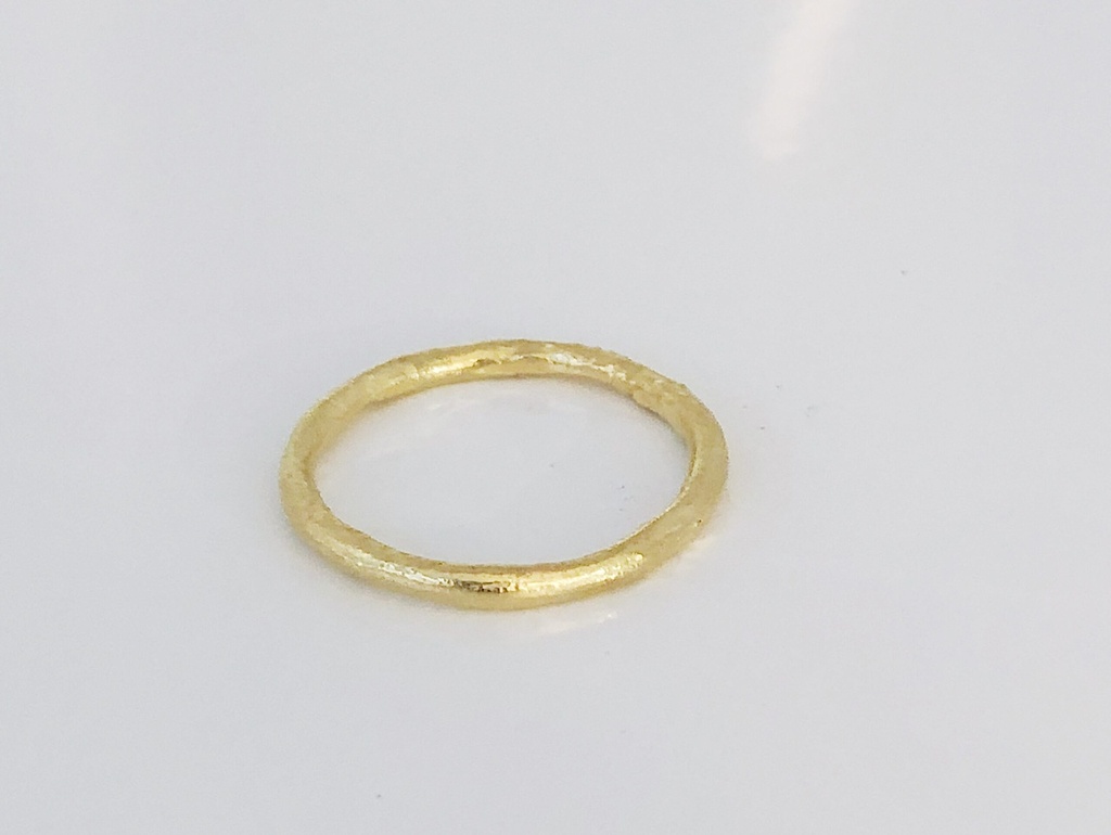 RING LASSO 18kt Yellow Gold Twig