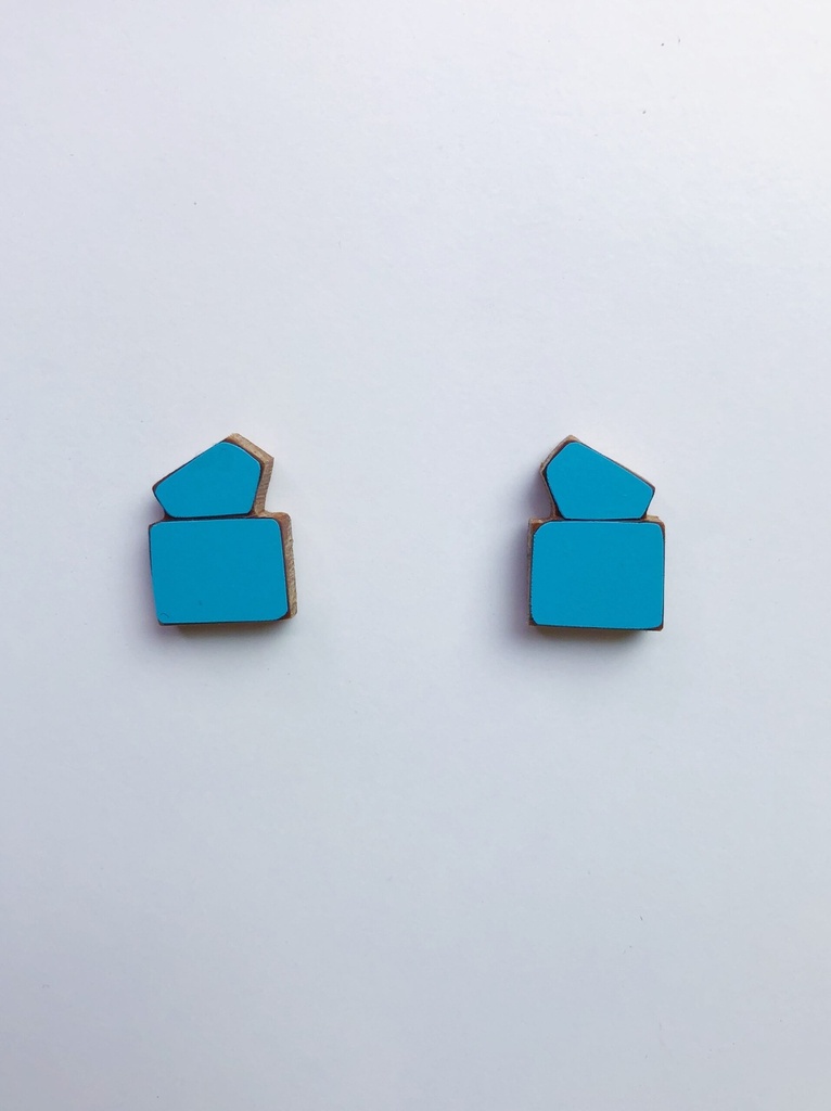 EARRINGS Karen Vanmol O40.1 Turqois