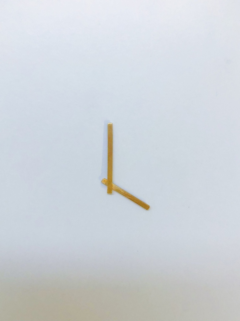 EARRINGS Panayiotis Panayi 024.1  clock 4am/pm