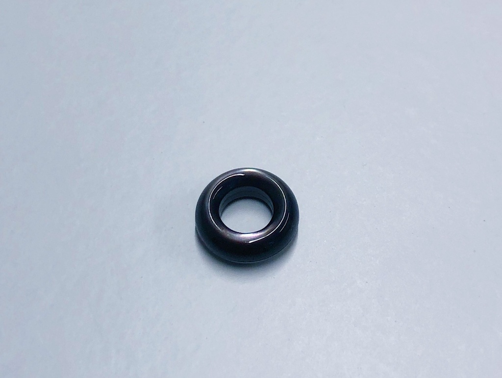 ADD-ON LASSO Mother of Pearl Black Small Round