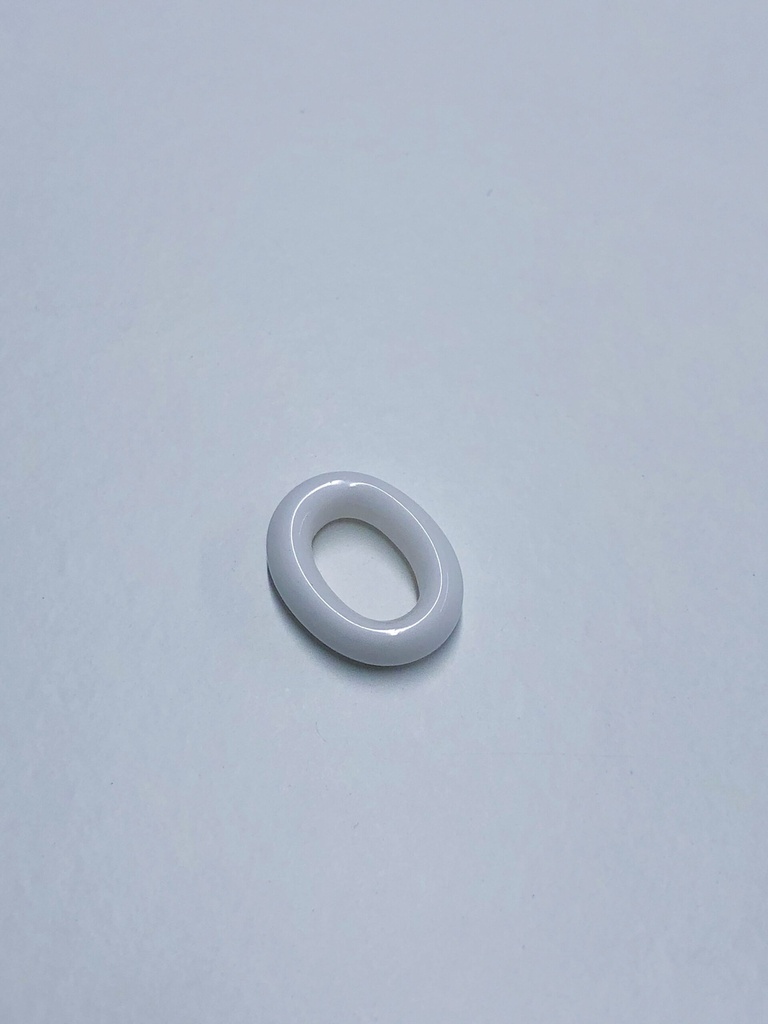 ADD-ON LASSO Howlite Medium Ovale