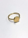 RING LASSO 18kt Yellow Gold Disc