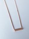 NECKLACE LASSO Square K1.38 Rose