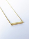 NECKLACE LASSO Square K1.39 Yellow