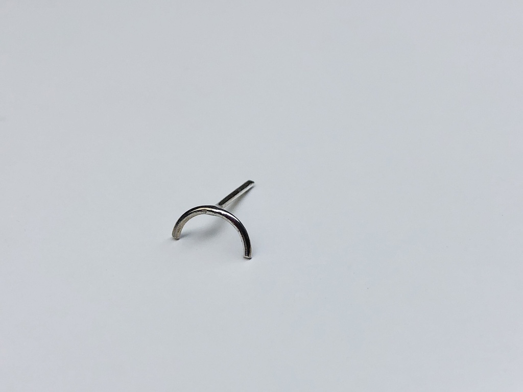 EARSTUD Moesk 035.45 Silver (1 PIECE)