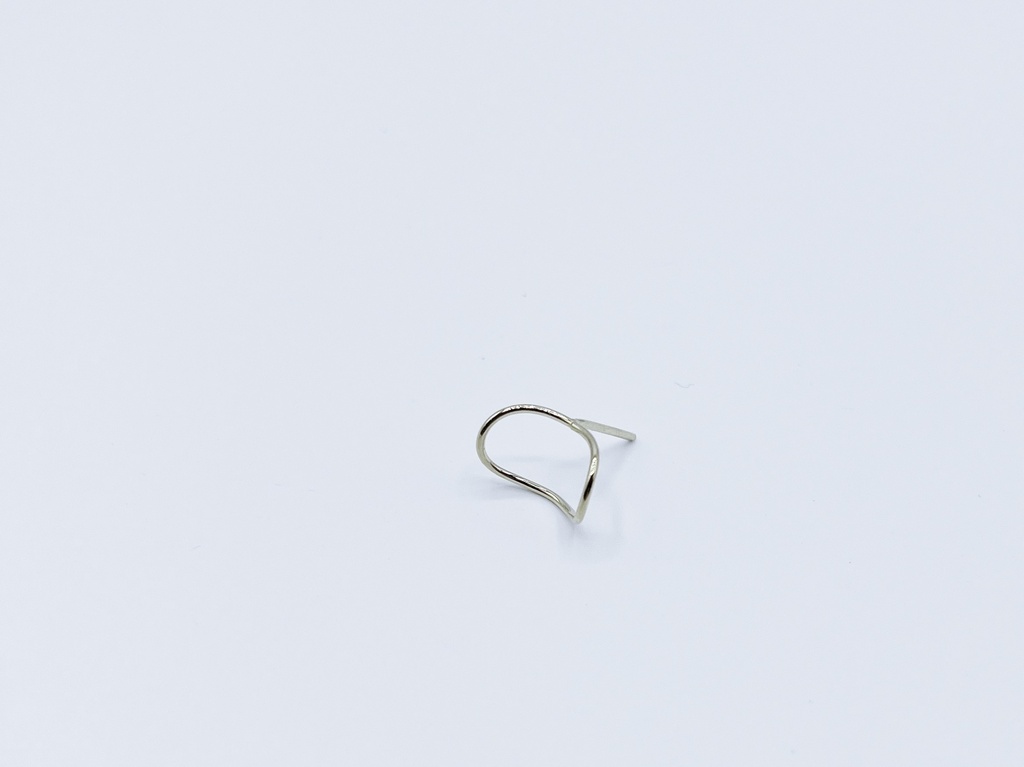 EARSTUD Moesk 035.11 Silver (1 PIECE)