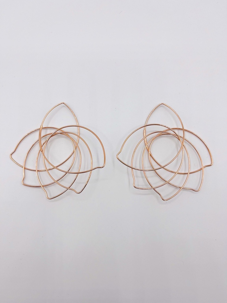 EARRINGS Hannah Tomoko O5.5 Rose