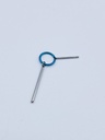 EARRING Emma Gregory  O9.10 Purple/Blue (1 PIECE)