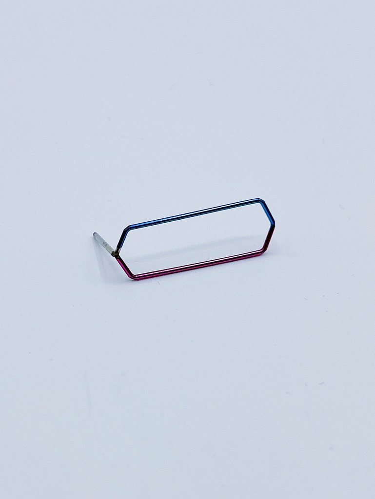 EARRING Emma Gregory  O9.10 Purple/Blue (1 PIECE)