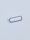 EARRING Emma Gregory  O9.10 Purple/Blue (1 PIECE)