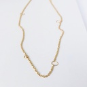 NECKLACE LASSO PHI K1.41 Yellow