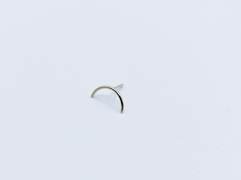 EARRING MOESK O35.47 Silver (1 PIECE)