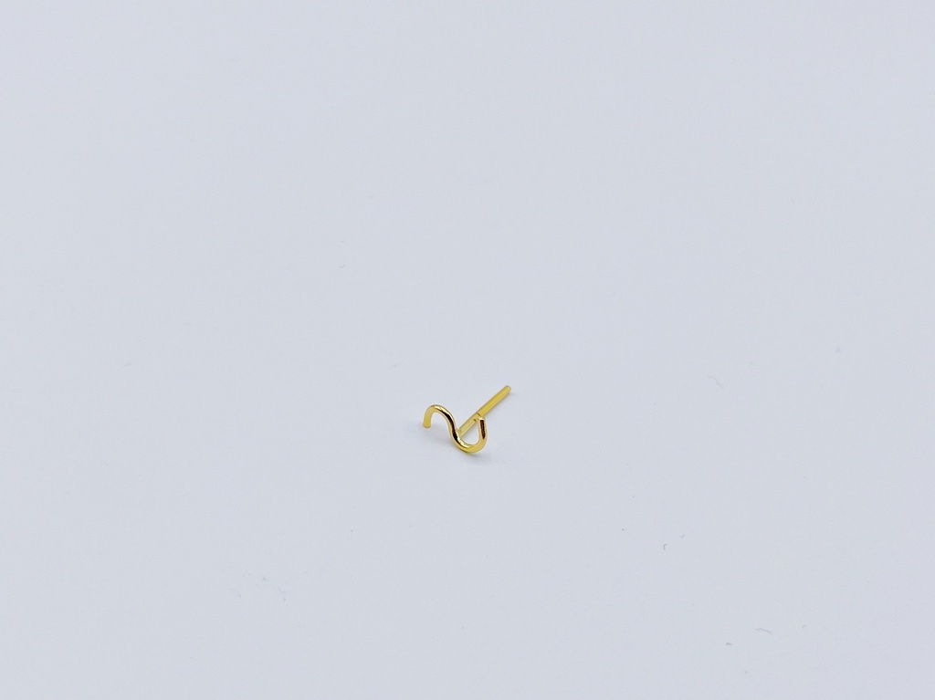EARRING MOESK O35.64 Yellow (1 PIECE)