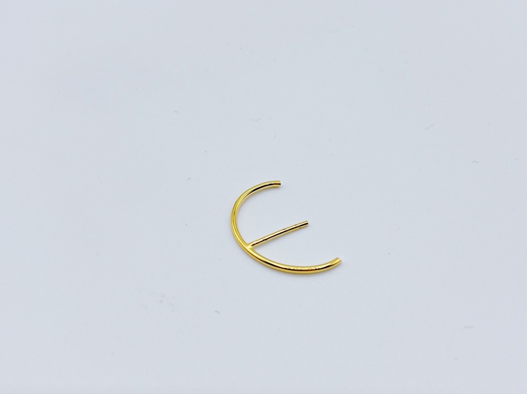 EARRING MOESK O35.68 Yellow (1 PIECE)