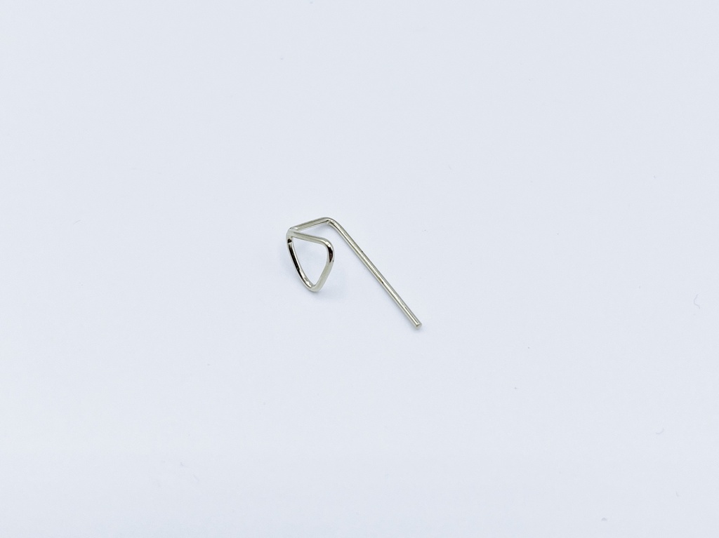 EARSTUD Moesk 035.59 Silver (1 PIECE)
