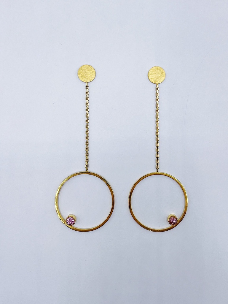 EARRINGS Liesbeth Gemels O16.24 Tourmaline