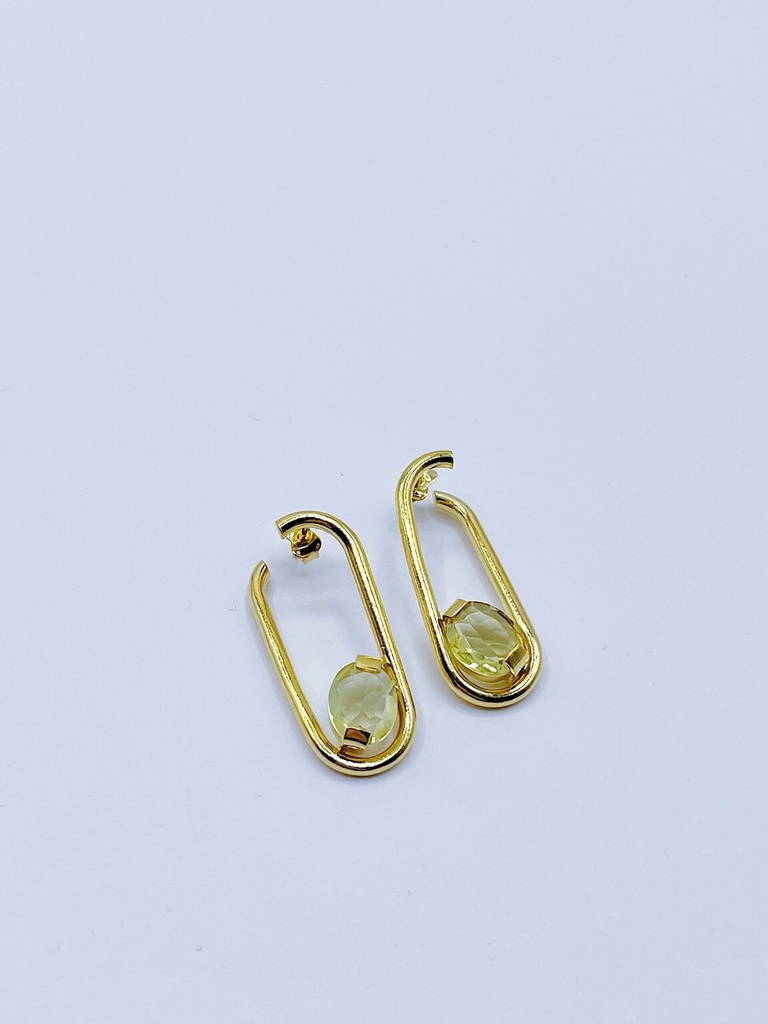 EARRINGS Studio Collect 065.94 Lemon Quartz