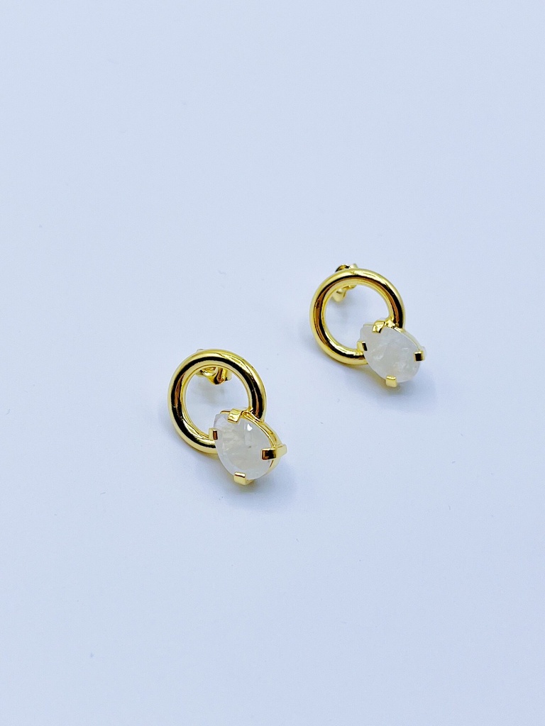 EARRINGS Studio Collect 065.92 Moonstone