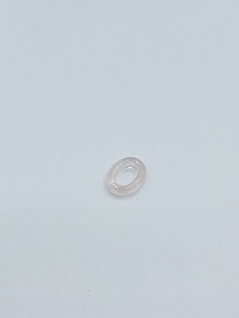ADD-ON LASSO Rose Quartz Large Oval