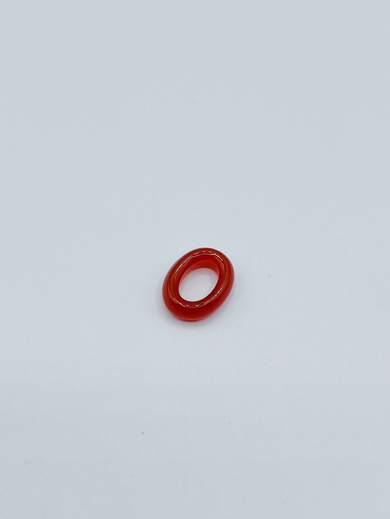 ADD-ON LASSO Carnelian Large Oval