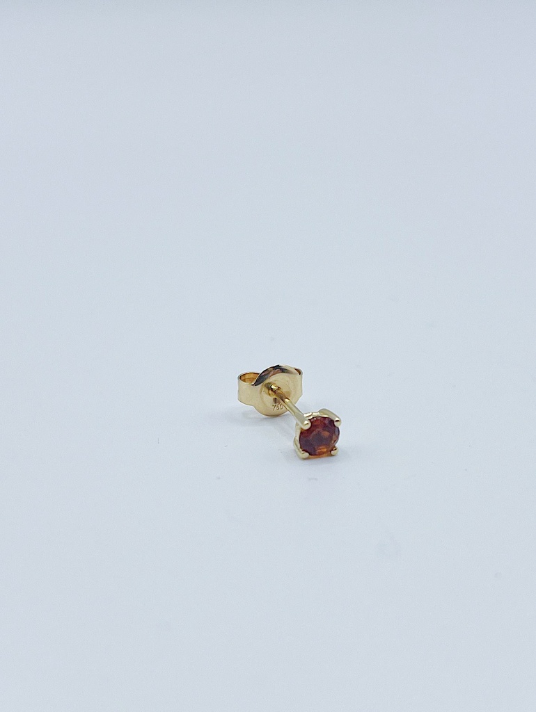 EARSTUD LASSO Madeira Citrine