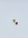 EARSTUD LASSO Madeira Citrine