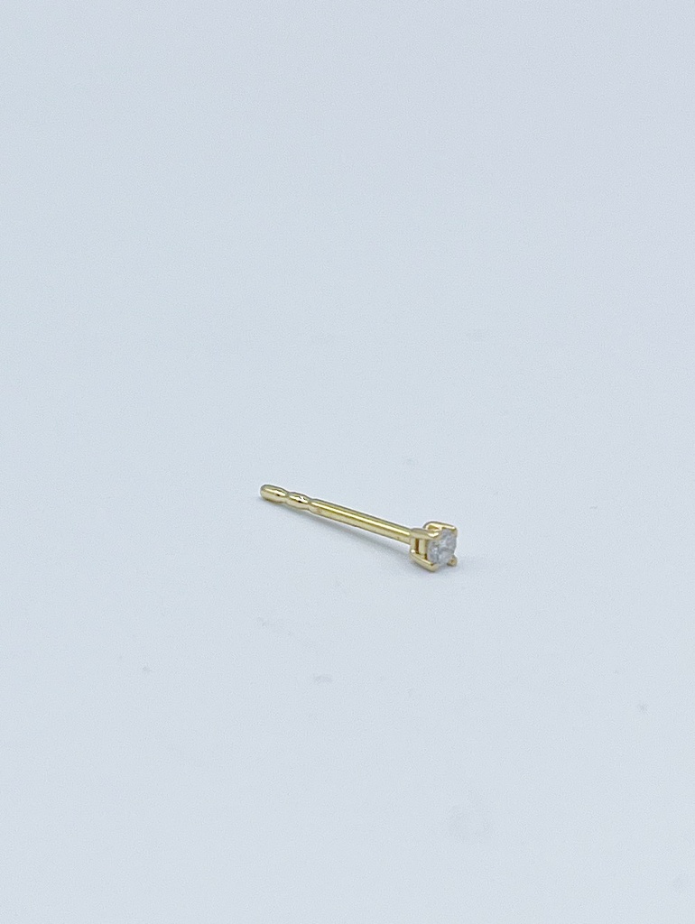 EARSTUD LASSO Briljant 0,03ct