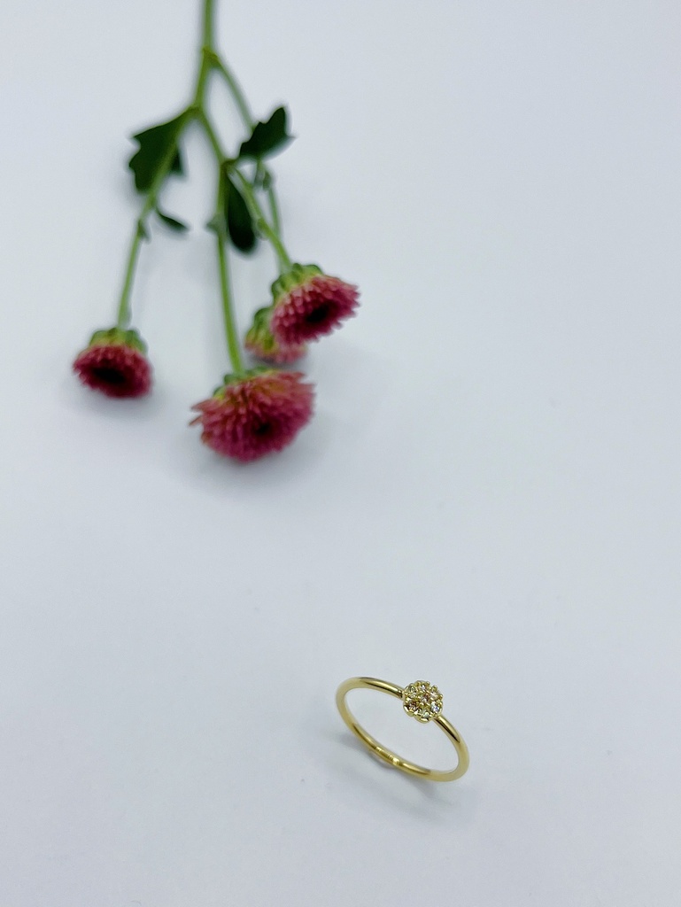 RING LASSO 18kt Yellow Gold & Brilliant