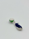 EARRING Anke Raeymaekers O13.8 Blue/Green