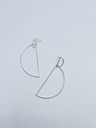 EARRINGS LASSO Circles O1.56 Silver