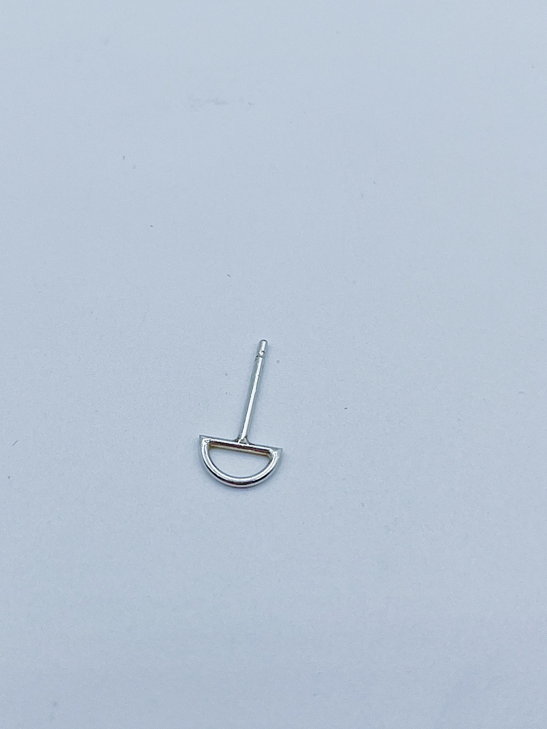 EARSTUD LASSO Circles O1.53 Silver (1 STUK)