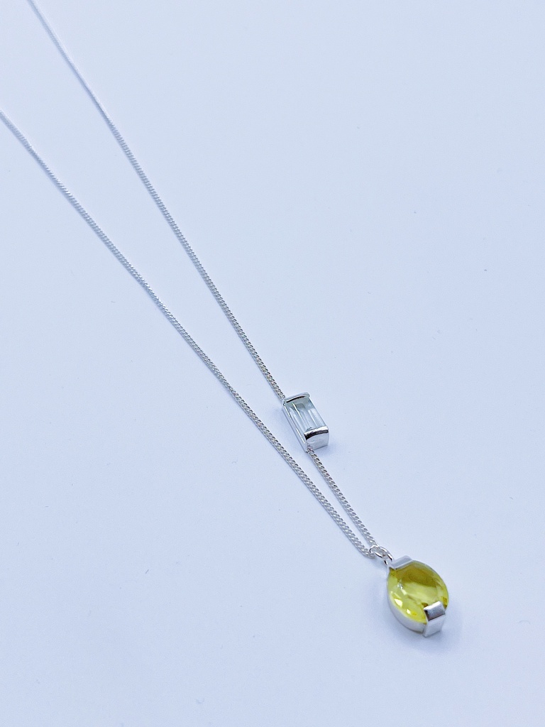NECKLACE Studio Collect K65.47 Lemon Quartz &amp