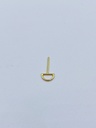 EARSTUD LASSO Circles O1.53 Yellow (1 STUK)