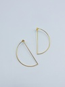 EARSTUDS LASSO Circles O1.57 Yellow