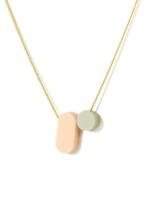 NECKLACE Turina K30.1 Rose/Mint