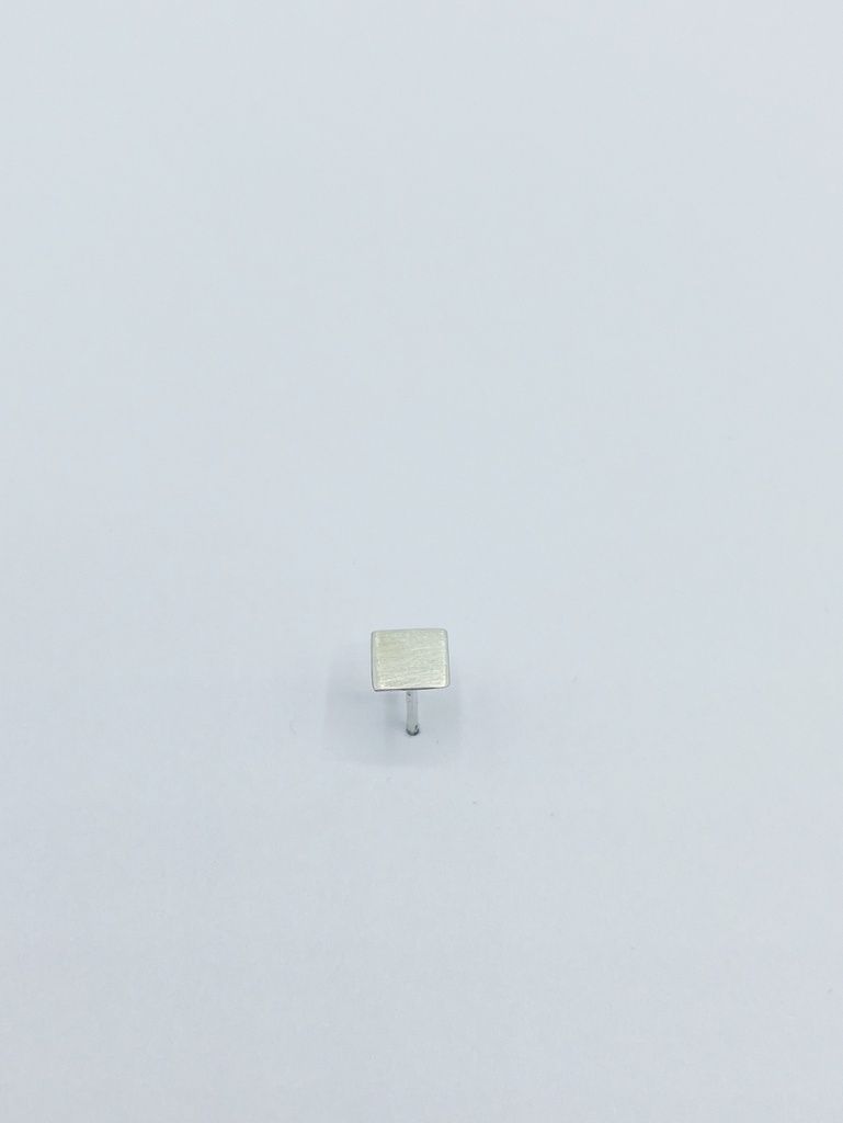 EARSTUD Lasso O1.13 silver MAT (1 PIECE) 