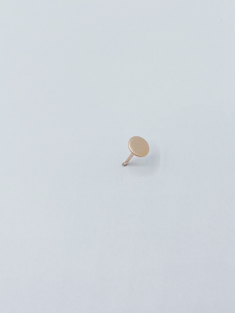 EARSTUD Lasso O1.14 Rose MAT(1 PIECE) 