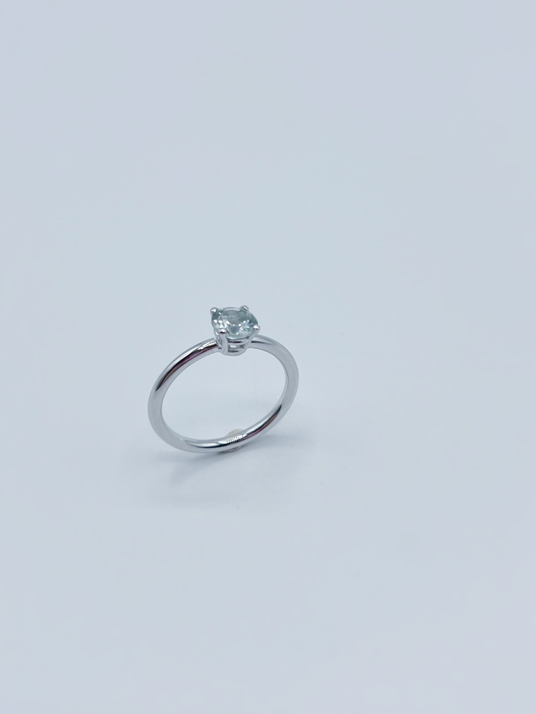 RING LASSO 18kt White gold & Tourmaline