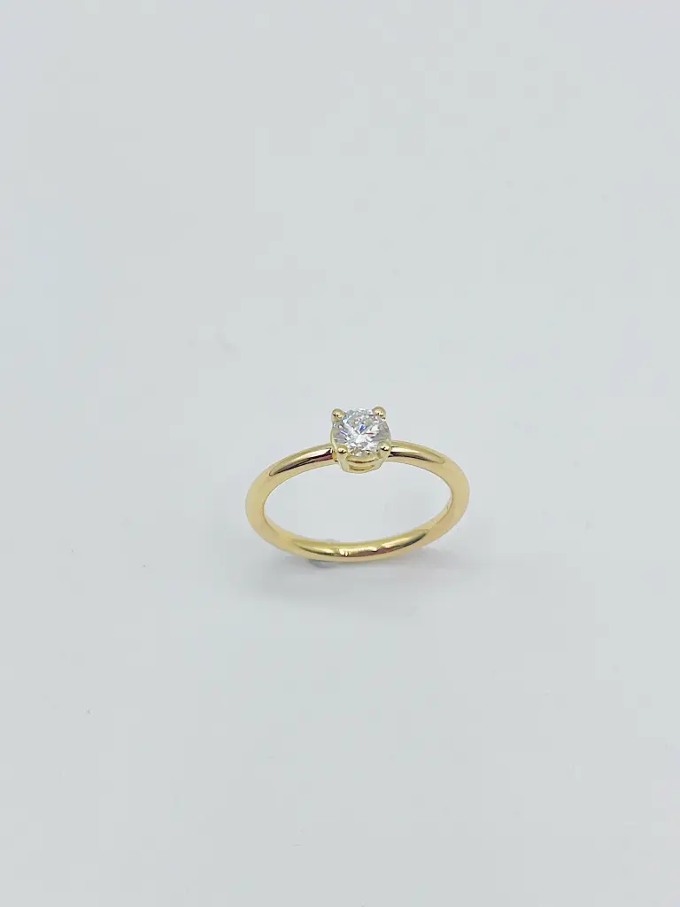RING LASSO 18kt Yellow Gold & Brilliant