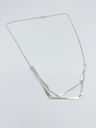 NECKLACE LASSO TWISTED BONE K1.24 Silver