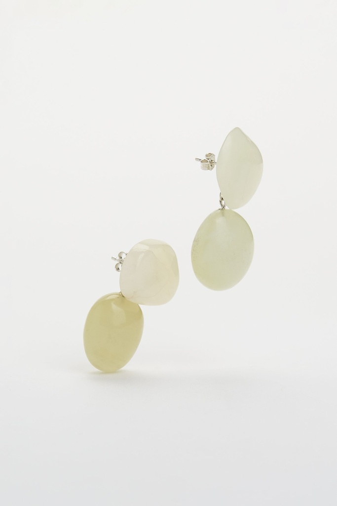 EARRINGS Mussels & Muscels O19.5 Jade