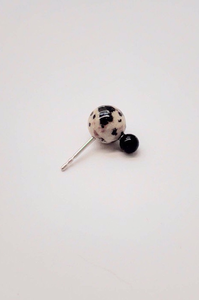 EARRINGS Mussels & Muscels O19.7 Jasper