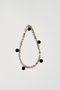 BRACELET Mussels & Muscels A19.1 onyx smokey quartz