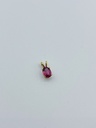 PENDANT LASSO Gem Rhodolite Yellow